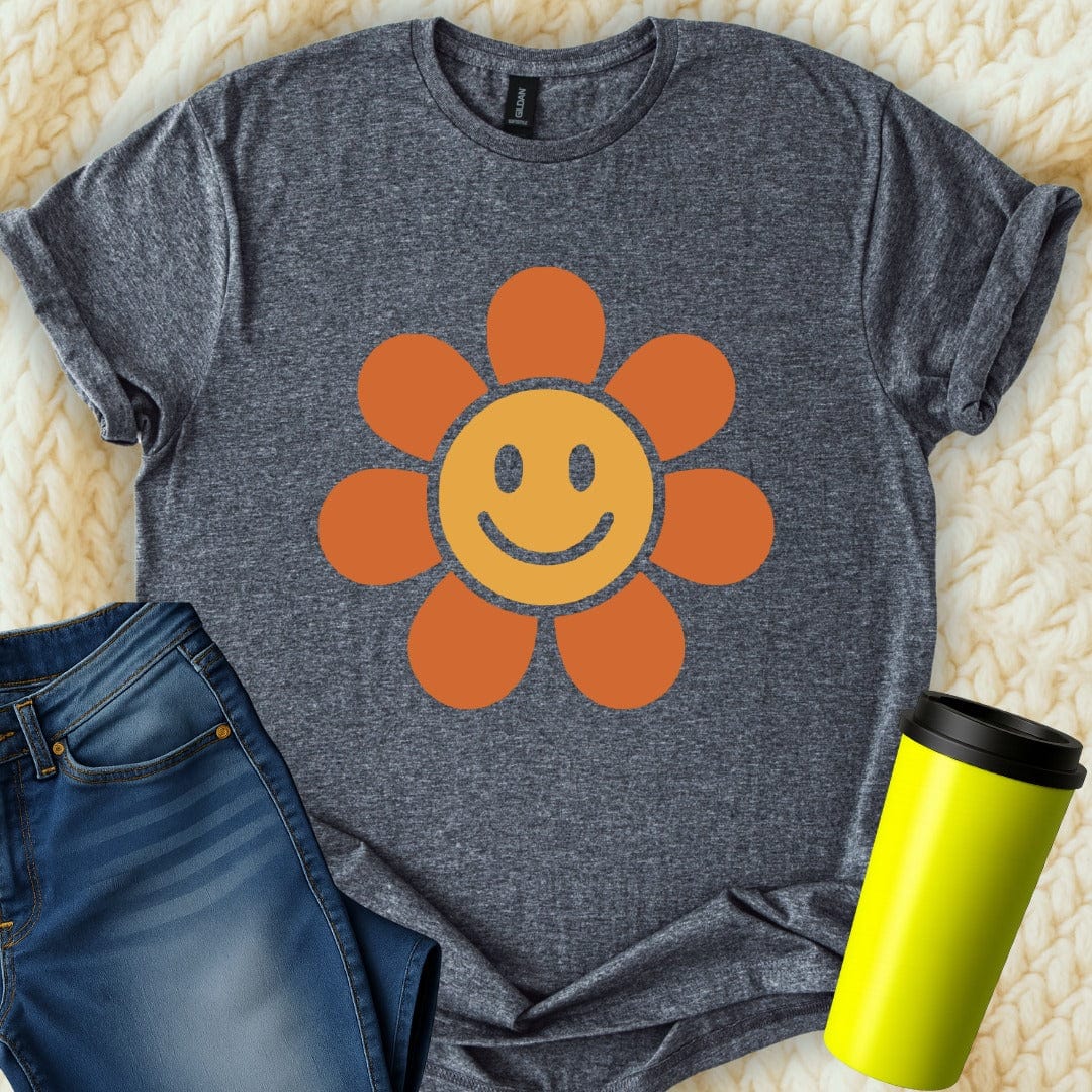 MyDesigns T-Shirt S / Dark Heather Daisy Aunt T-Shirt