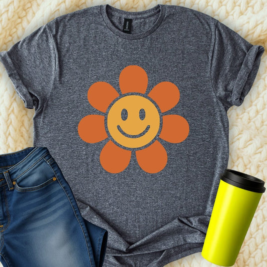MyDesigns T-Shirt S / Dark Heather Daisy Aunt T-Shirt