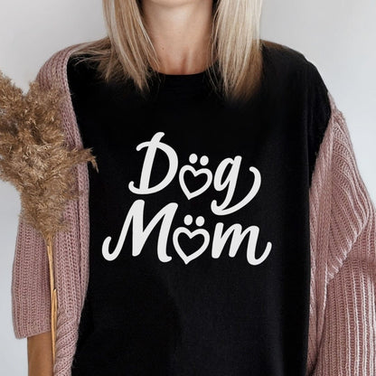 Printify T-Shirt Dog Mom T-Shirt