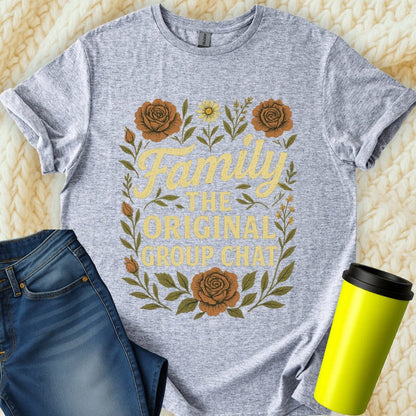 The Off Base T-Shirt S / Sport Grey Family Original Group Chat T-Shirt