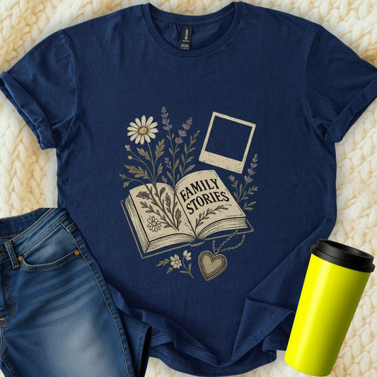 The Off Base T-Shirt S / Navy Family Stories T-Shirt