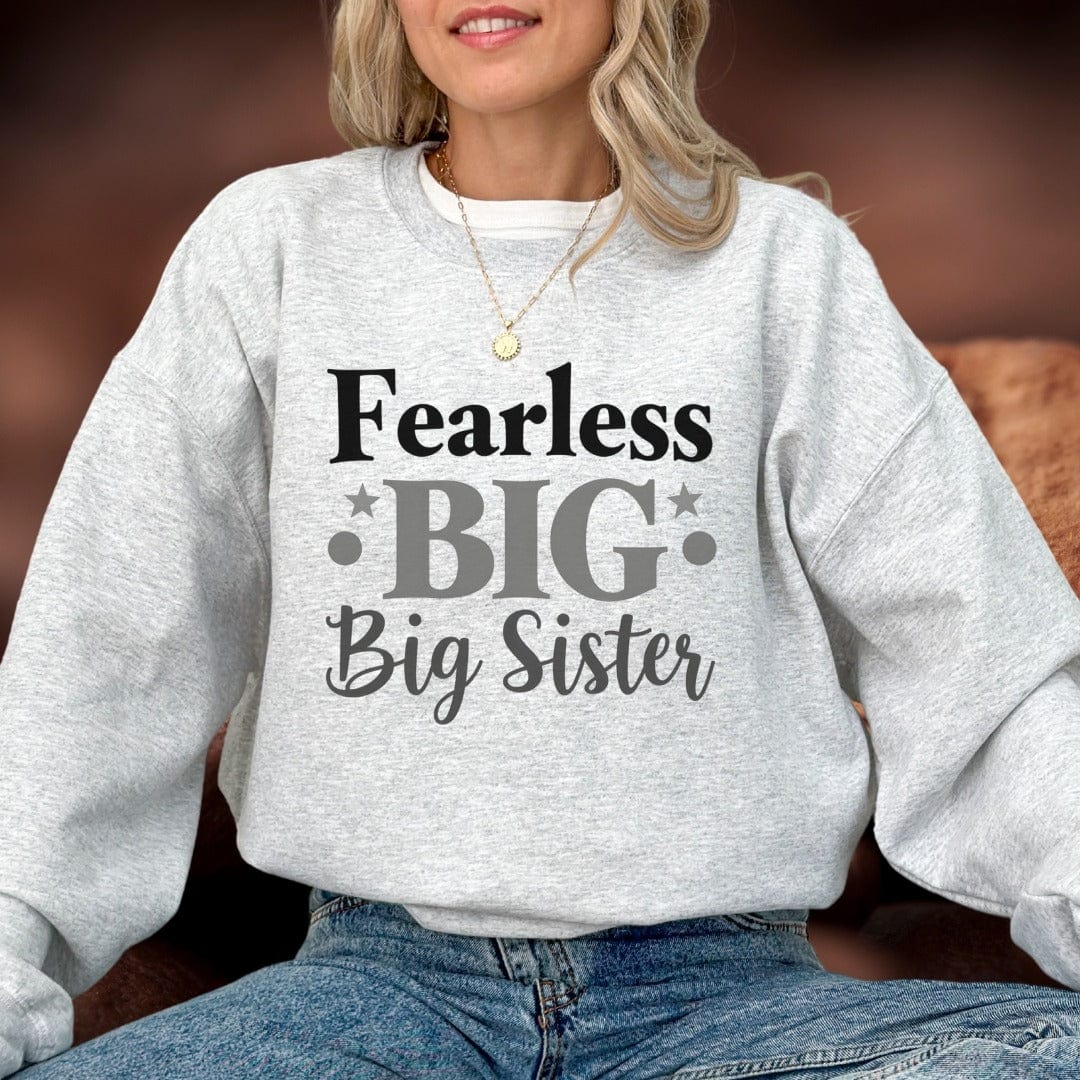Printify Sweatshirt Fearless Sister Sweatshirt
