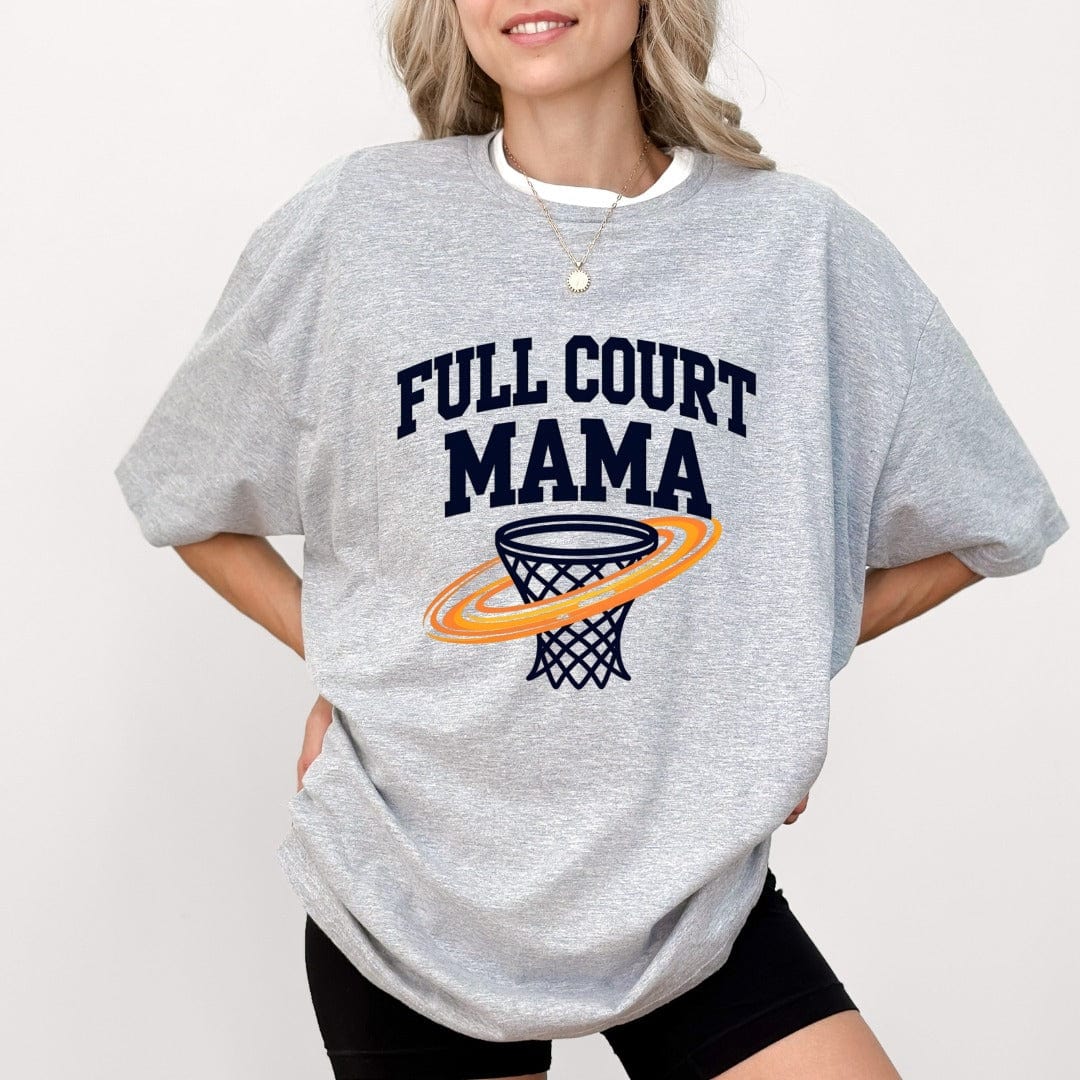 Printify T-Shirt Full Court Mama T-Shirt