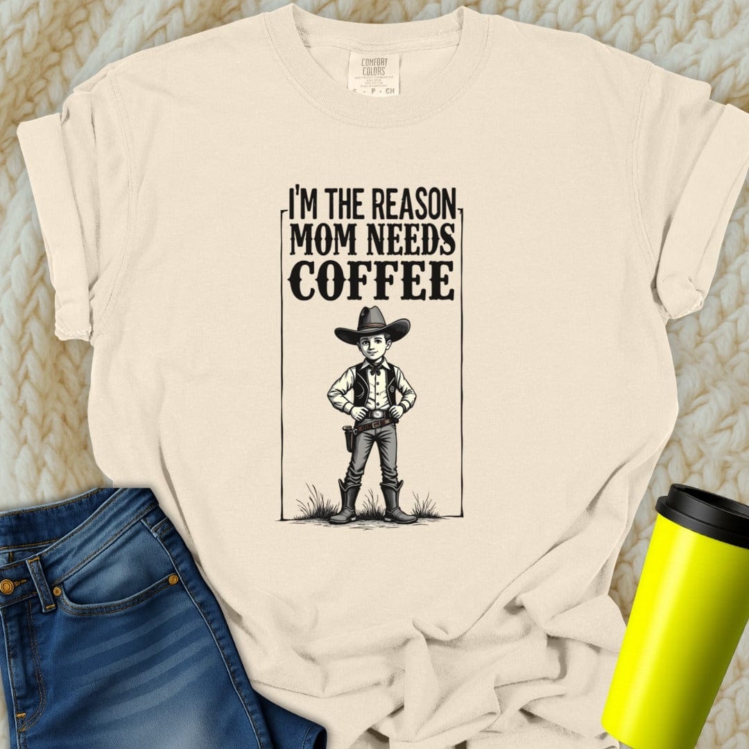 Printify T-Shirt Ivory / S Funny Mom T-Shirt