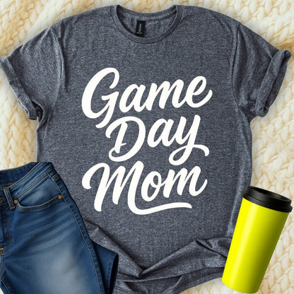 MyDesigns T-Shirt S / Dark Heather Game Day Mom T-Shirt
