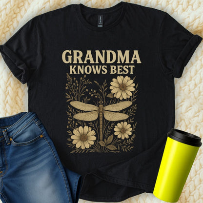 The Off Base T-Shirt S / Black Grandma Knows Best T-Shirt