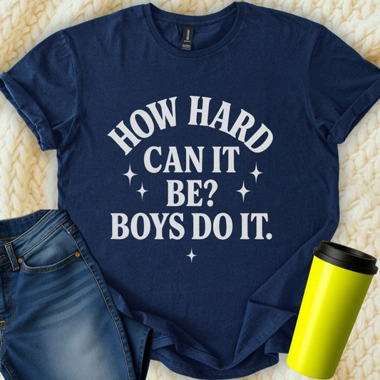 The Off Base T-Shirt S / Navy How Hard Can It Be T-Shirt