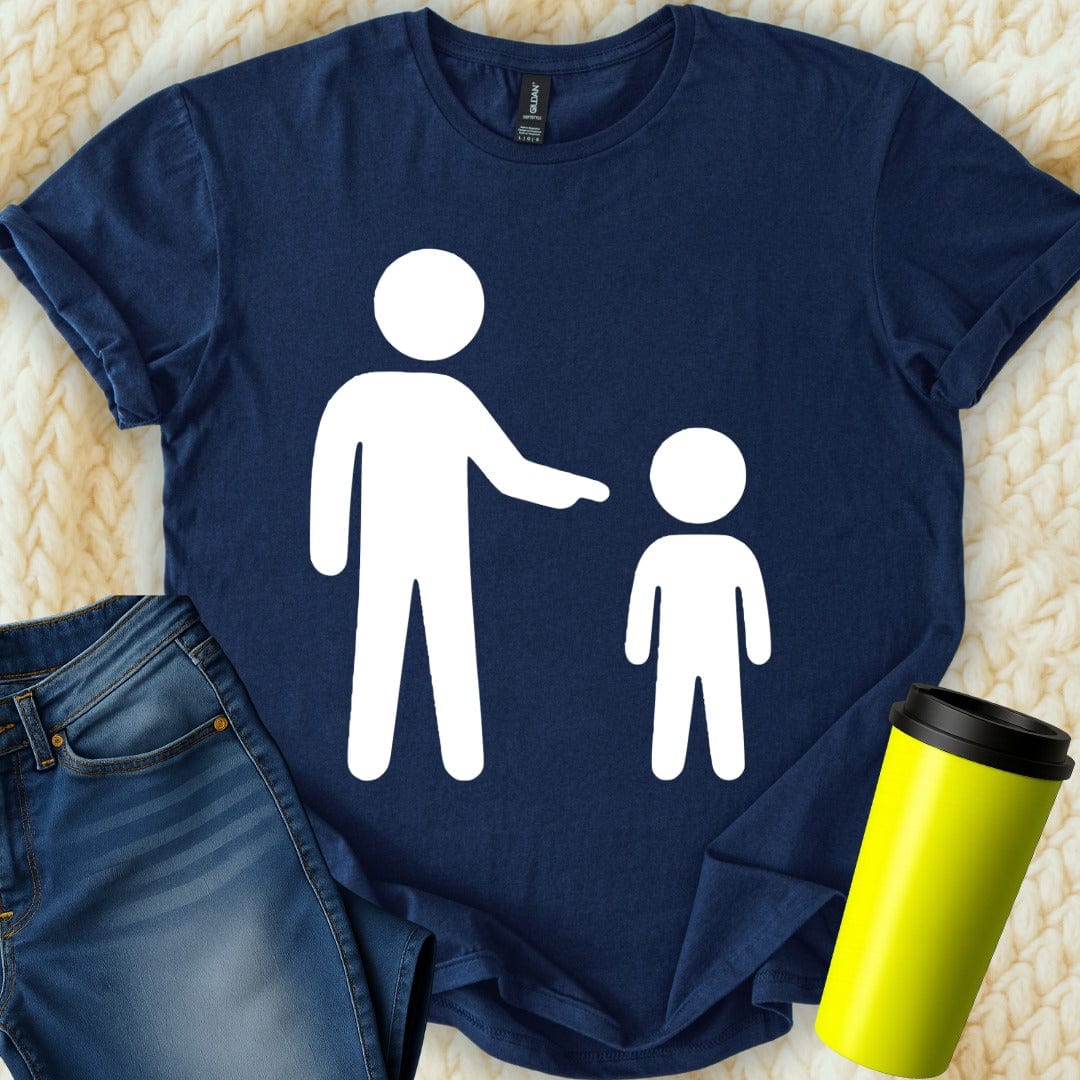 MyDesigns T-Shirt S / Navy I'm Just Here for My Nephew T-Shirt