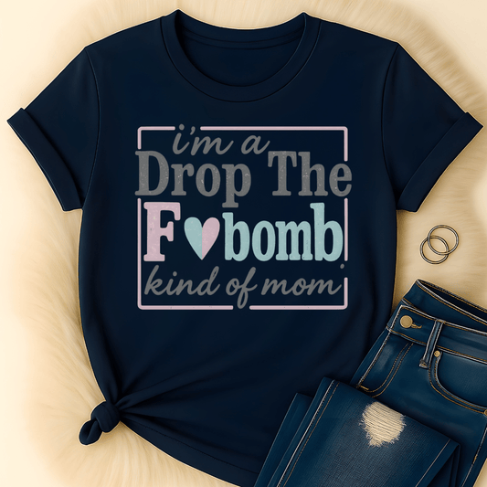 Printify T-Shirt Kind of Mom T-Shirt