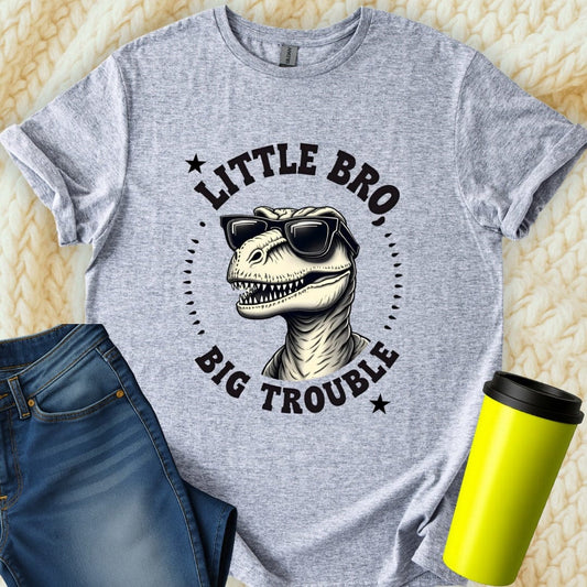 Printify T-Shirt Sport Grey / S Little Brother Fun T-Shirt