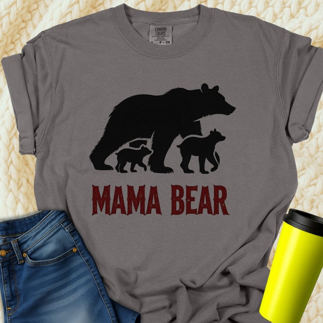 Printify T-Shirt Pepper / S Mama Bear T-Shirt