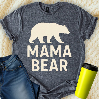 MyDesigns T-Shirt S / Dark Heather Mama Bear T-Shirt