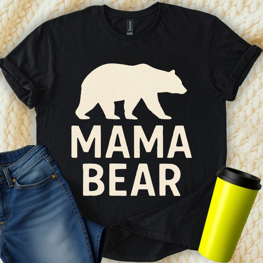 MyDesigns T-Shirt S / Black Mama Bear T-Shirt
