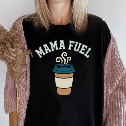 MyDesigns T-Shirt Mama Fuel Coffee T-Shirt