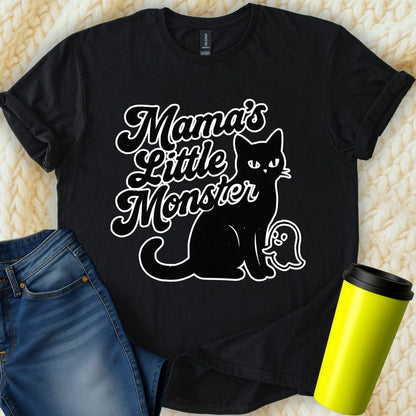 MyDesigns T-Shirt S / Black Mama's Little Monster T-Shirt