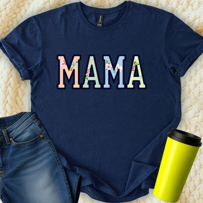 Printify T-Shirt Navy / S Mama T-Shirt