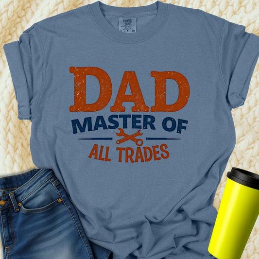 Printify T-Shirt Blue Jean / S Master of Trades Tee