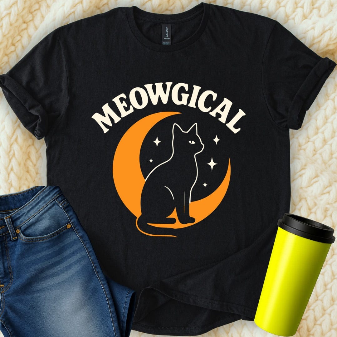 MyDesigns T-Shirt S / Black Meowgical T-Shirt