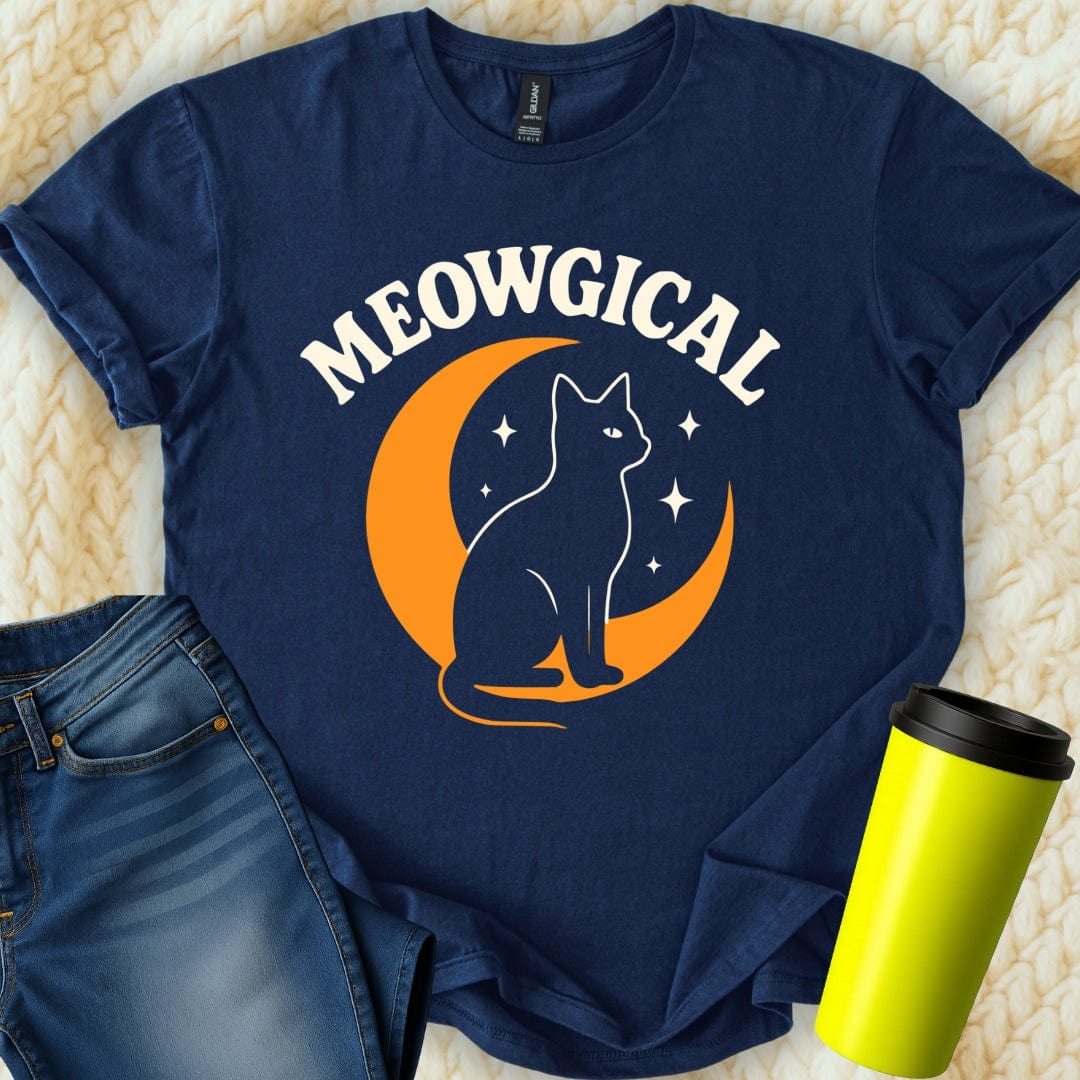 MyDesigns T-Shirt S / Navy Meowgical T-Shirt