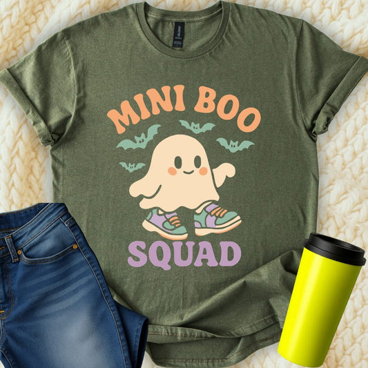 MyDesigns T-Shirt S / Military Green Mini Boo Squad T-Shirt