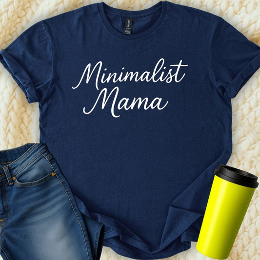 MyDesigns T-Shirt S / Navy Minimalist Mama T-Shirt