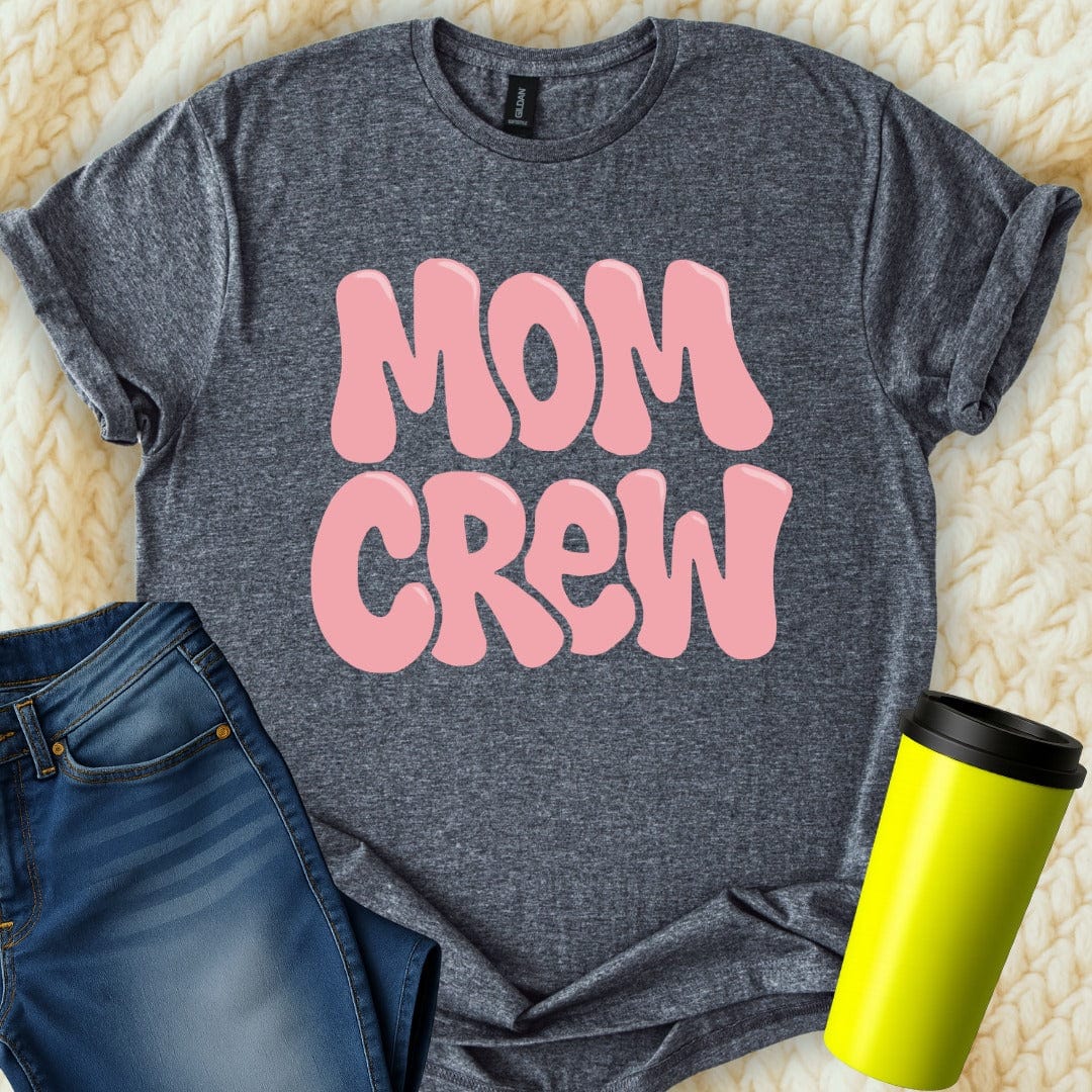MyDesigns T-Shirt S / Dark Heather Mom Crew T-Shirt