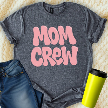 MyDesigns T-Shirt S / Dark Heather Mom Crew T-Shirt