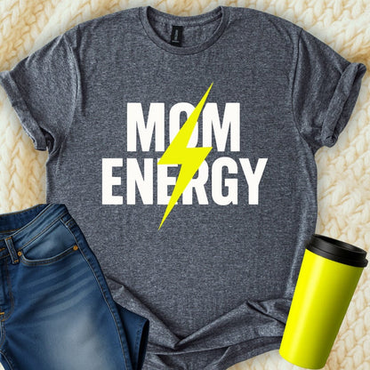 MyDesigns T-Shirt S / Dark Heather Mom Energy T-Shirt