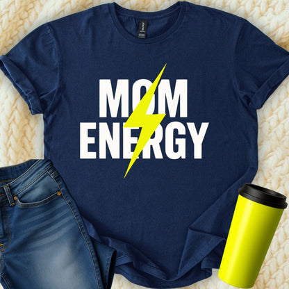 MyDesigns T-Shirt S / Navy Mom Energy T-Shirt