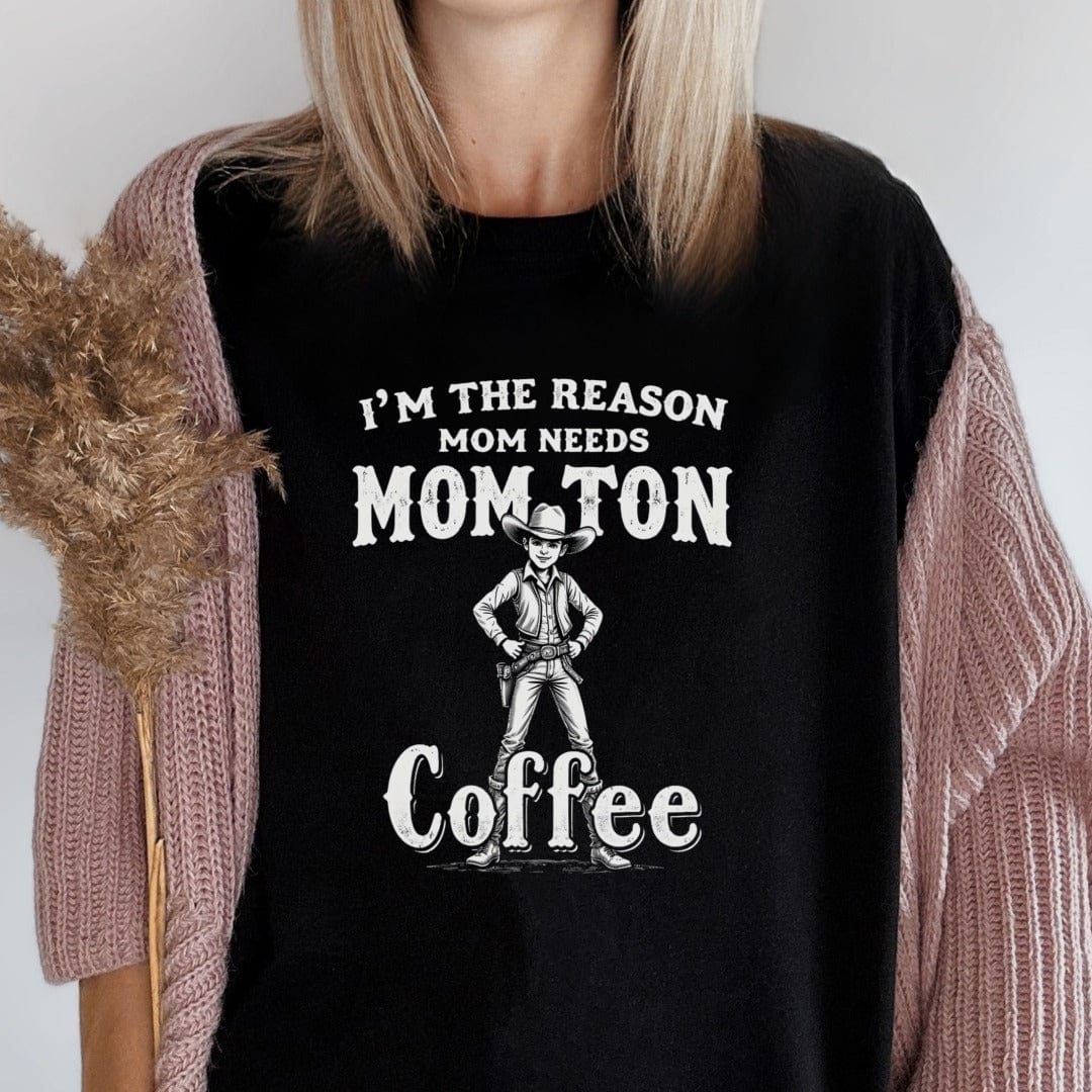 Printify T-Shirt Mom Needs Coffee T-Shirt