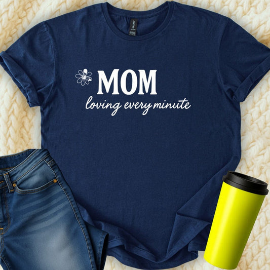 Printify T-Shirt Navy / S Mom T-Shirt