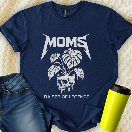 The Off Base T-Shirt S / Navy Moms Raiser Of Legends T-Shirt