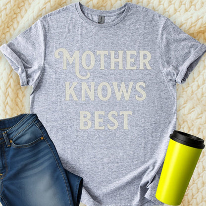 The Off Base T-Shirt S / Sport Grey Mother Knows Best T-Shirt
