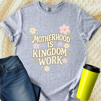 Printify T-Shirt Sport Grey / S Motherhood is Kingdom T-Shirt