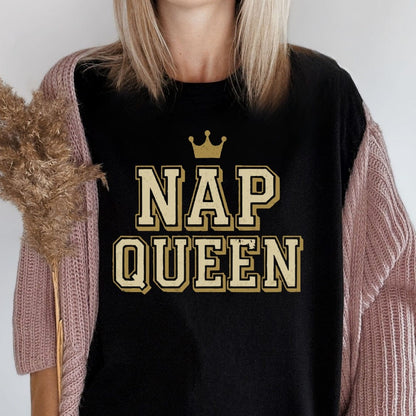 MyDesigns T-Shirt Nap Queen T-Shirt
