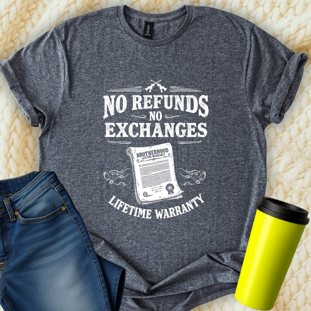 Printify T-Shirt Dark Heather / S No Refunds T-Shirt