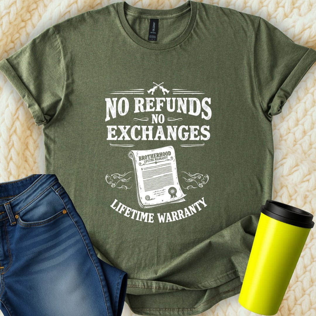 Printify T-Shirt Military Green / S No Refunds T-Shirt