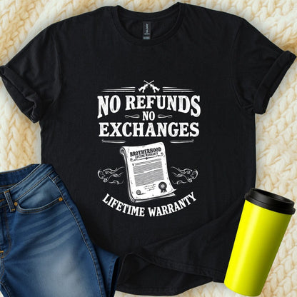 Printify T-Shirt Black / S No Refunds T-Shirt