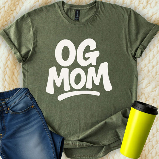 MyDesigns T-Shirt S / Military Green OG Mom T-Shirt