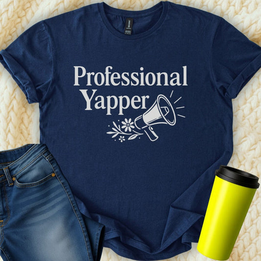 The Off Base T-Shirt S / Navy Professional Yapper T-Shirt