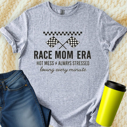 Printify T-Shirt Sport Grey / S Race Mom Era T-Shirt