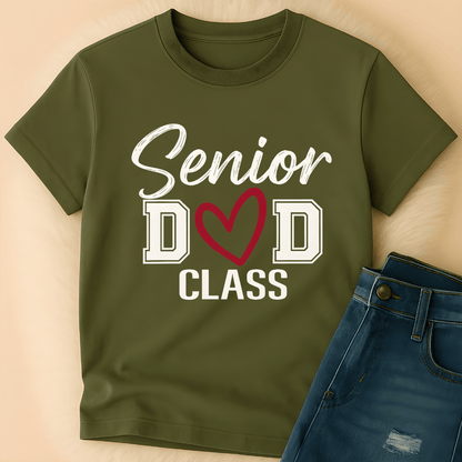 Printify T-Shirt Senior Dad T-Shirt