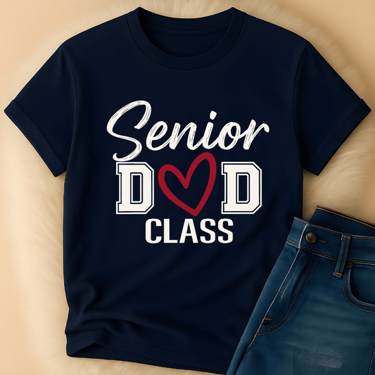 Printify T-Shirt Senior Dad T-Shirt