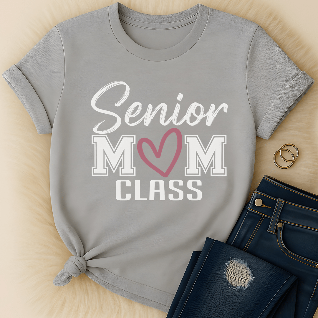 Printify T-Shirt Senior Mom T-Shirt