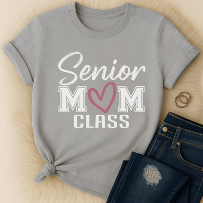 Printify T-Shirt Senior Mom T-Shirt