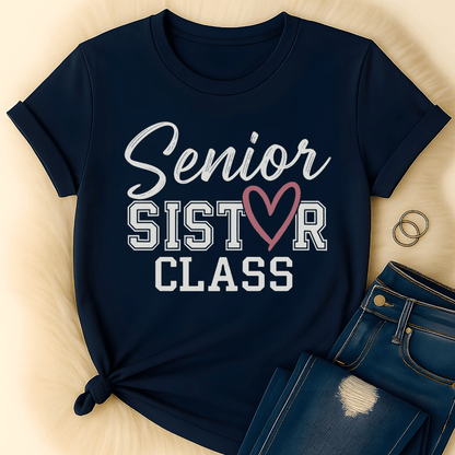 Printify T-Shirt Senior Sister T-Shirt