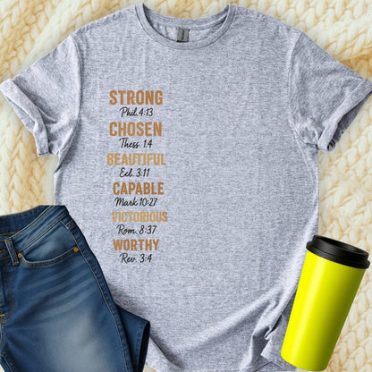 Printify T-Shirt Sport Grey / S She IS... T-Shirt