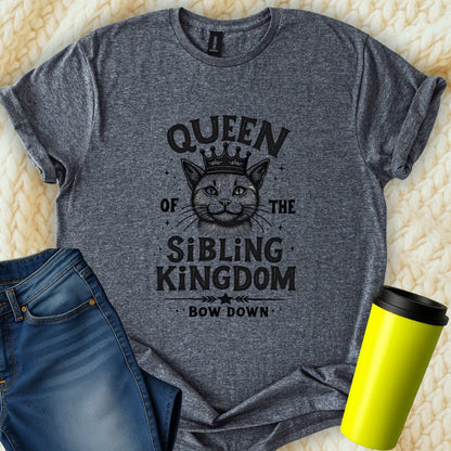 Printify T-Shirt Dark Heather / S Sibling Kingdom T-Shirt