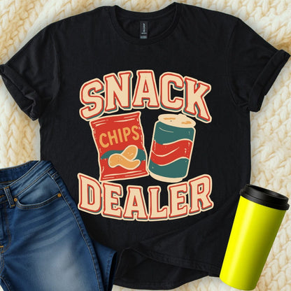MyDesigns T-Shirt S / Black Snack Dealer T-Shirt
