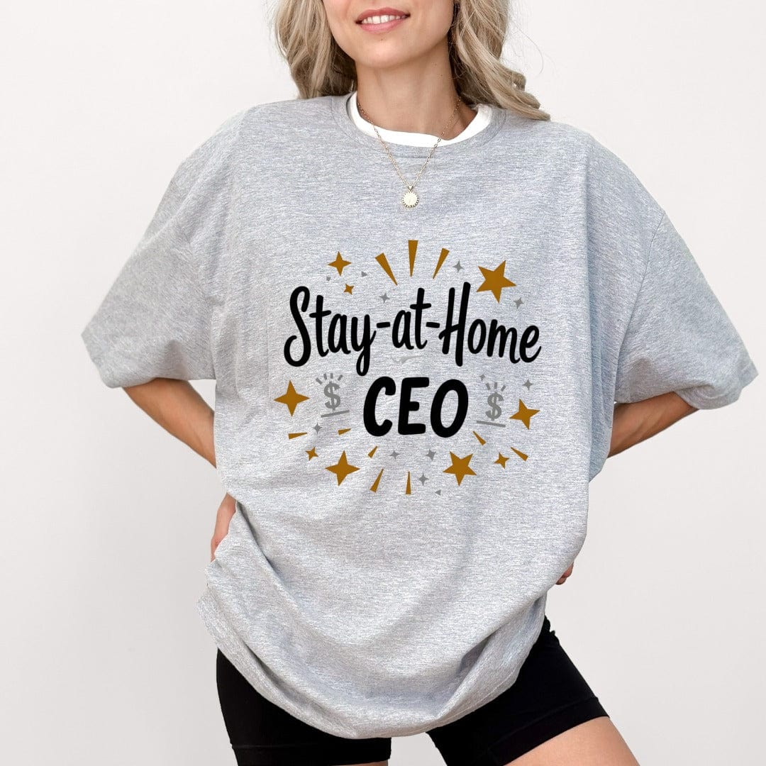 Printify T-Shirt Stay at Home CEO T-Shirt